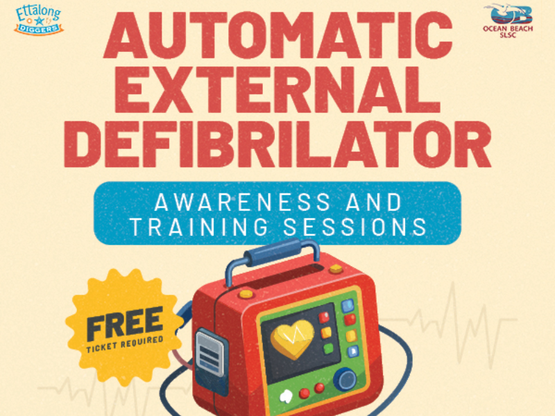 Free (AED) Automatic External Defibrilation Awareness & Training sess…