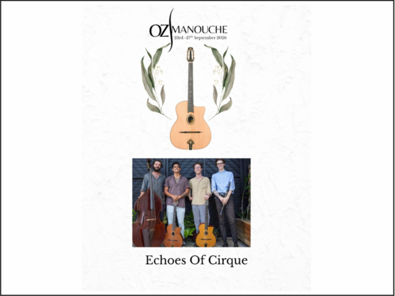 OzManouche 2026 presents Echoes of Cirque