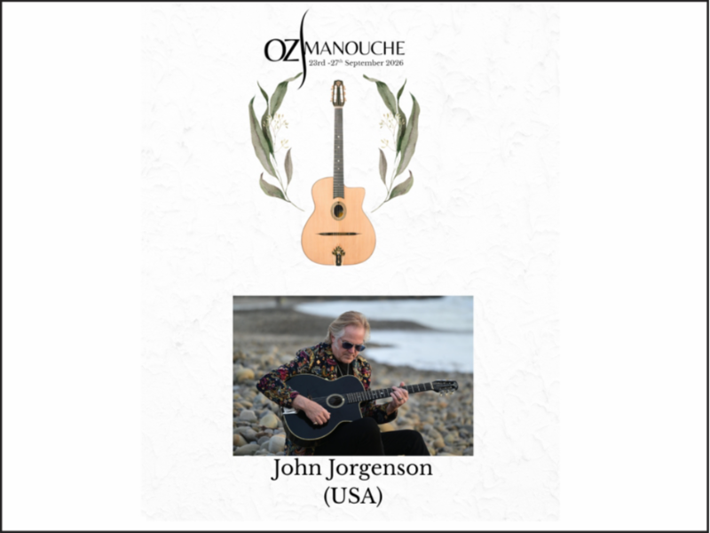 OzManouche 2026 presents John Jorgenson (USA)